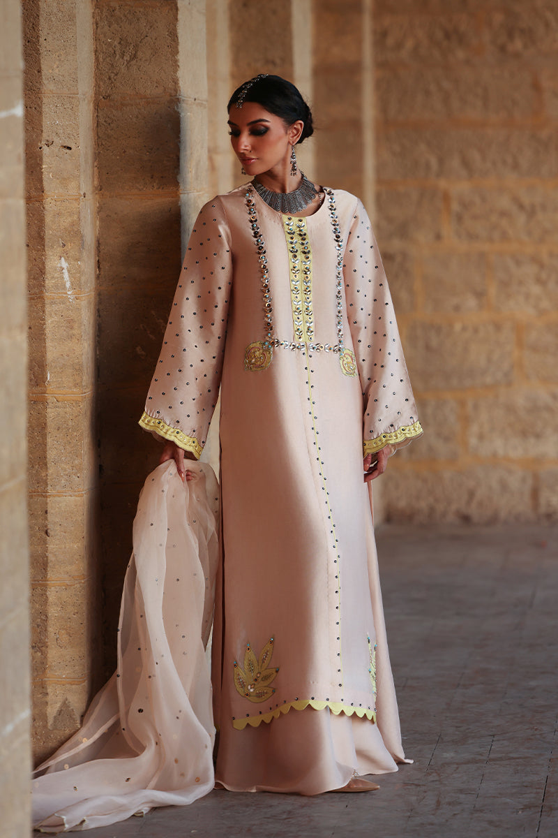 Afrozeh | Basic Pret 26 RTW | NACRE by Afrozeh - Designer Dress  - Type : Ladies Clothes - Available at Libayah - 100% Original 