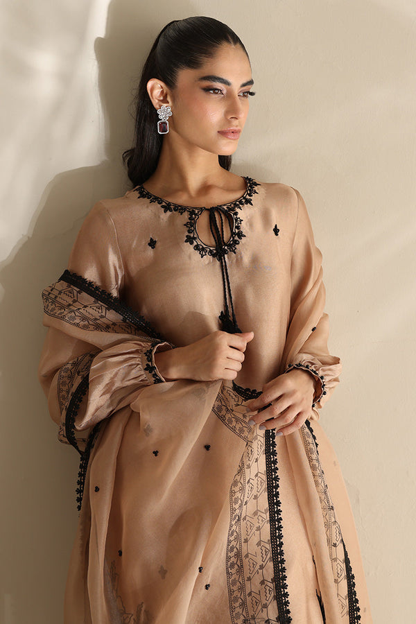 Sana Abbas | Mor Luxe | LATTE by Sana Abbas - Designer Dress  - Type : Ladies Clothes - Available at Libayah - 100% Original 