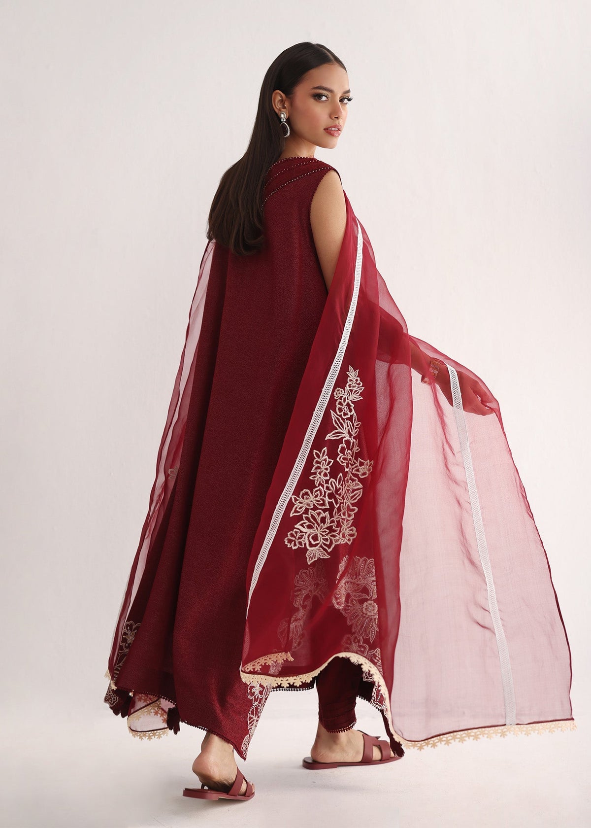 Umsha | Luxury Pret | RAVISHING ROSEWOOD by Umsha - Designer Dress - Type: Ladies Clothes - Available at Libayah - 100% Original