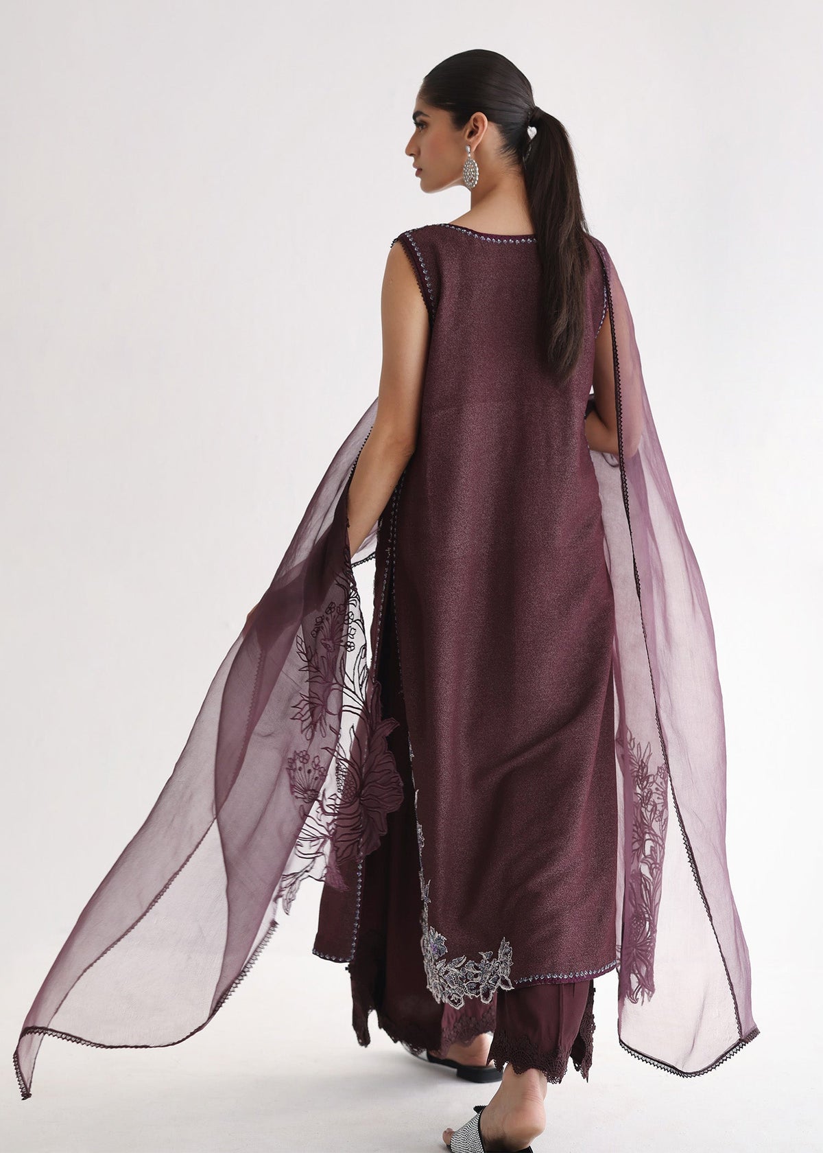 Umsha | Luxury Pret | BERRY BLISS by Umsha - Designer Dress - Type: Ladies Clothes - Available at Libayah - 100% Original