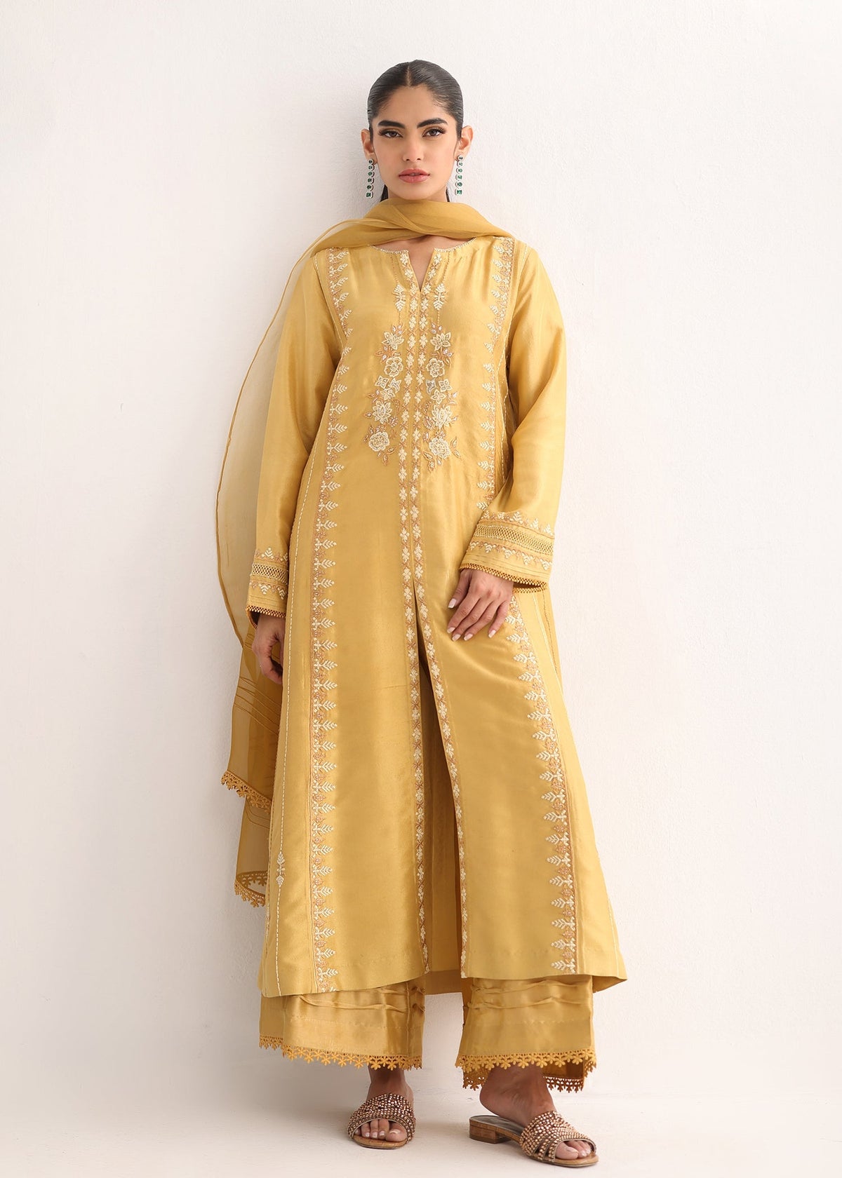 Umsha | Luxury Pret | SAHARA ALLURE by Umsha - Designer Dress - Type: Ladies Clothes - Available at Libayah - 100% Original