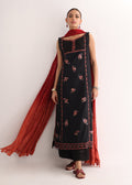 Umsha | Luxury Pret | GLORIOUS BLACK by Umsha - Designer Dress - Type: Ladies Clothes - Available at Libayah - 100% Original
