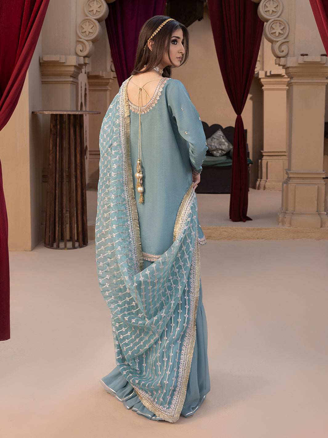 Hem Stitch | Raw Silk Edit 25 | Layla by Hemstitch - Designer Dress - Type: Ladies Clothes - Available at Libayah - 100% Original