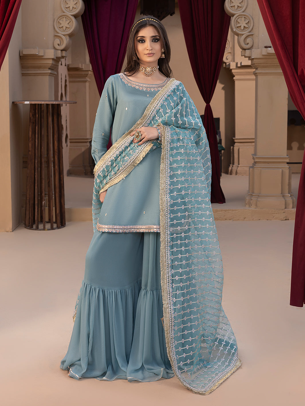 Hem Stitch | Raw Silk Edit 25 | Layla by Hemstitch - Designer Dress - Type: Ladies Clothes - Available at Libayah - 100% Original