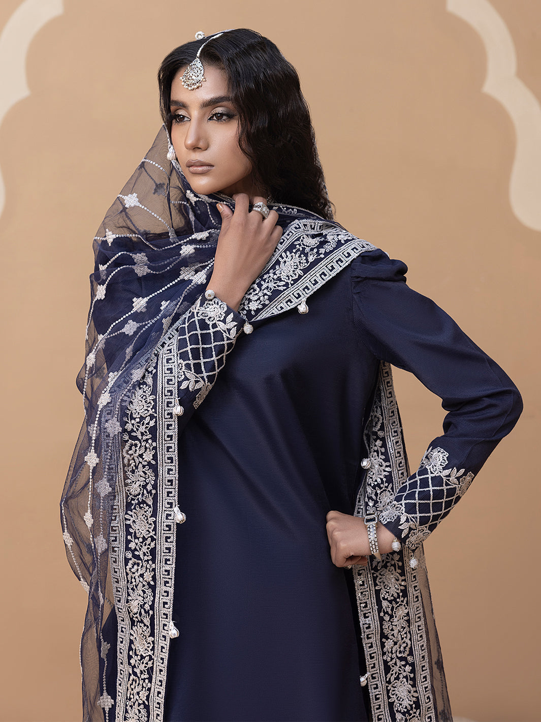 Hem Stitch | Raw Silk Edit 25 | Khayal by Hemstitch - Designer Dress - Type: Ladies Clothes - Available at Libayah - 100% Original