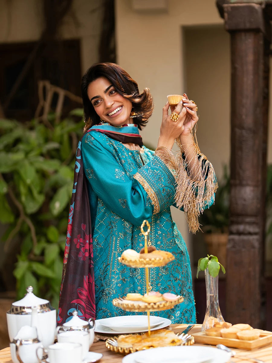 Salitex | Signature Festive Chiffon | SUNW6NO034UT by Salitex - Designer Dress - Type: Ladies Clothes - Available at Libayah - 100% Original