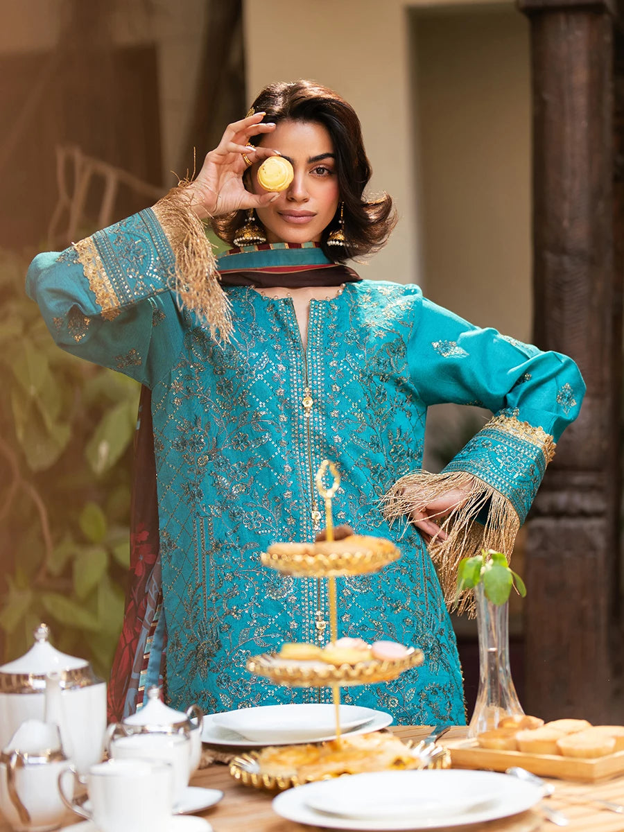 Salitex | Signature Festive Chiffon | SUNW6NO034UT by Salitex - Designer Dress - Type: Ladies Clothes - Available at Libayah - 100% Original