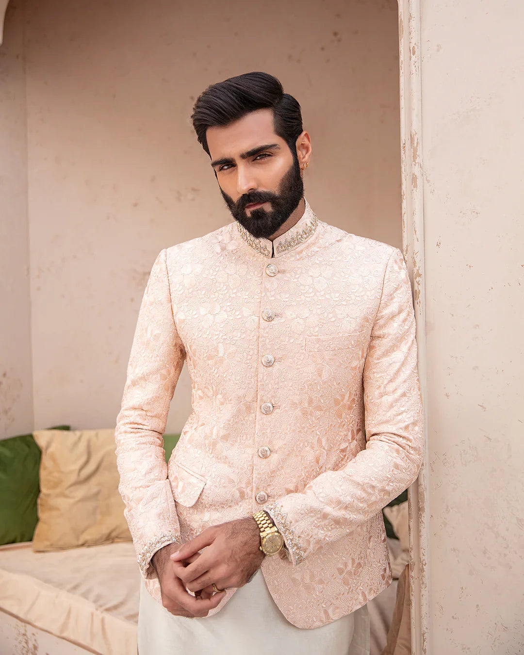Pakistani Menswear | FSQ-Demir by Libayah Ltd. - Designer Dress - Type: Menswear - Available at Libayah - 100% Original