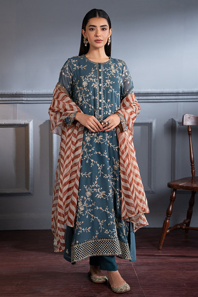 Cross Stitch | Luxury Pret | RELIC MESH by Cross Stitch - Designer Dress - Type: Luxury - Available at Libayah - 100% Original