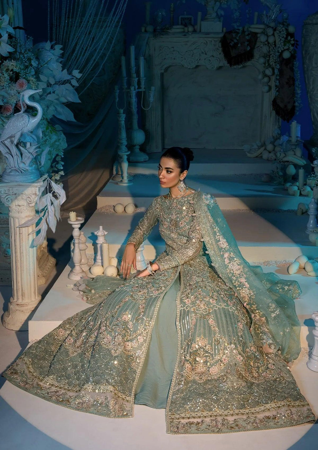 Elaf Premium | Evara Formals 24 | EFE-02 ELSA by Elaf Premium - Designer Dress - Type: The Formal Exhibit - Available at Libayah - 100% Original