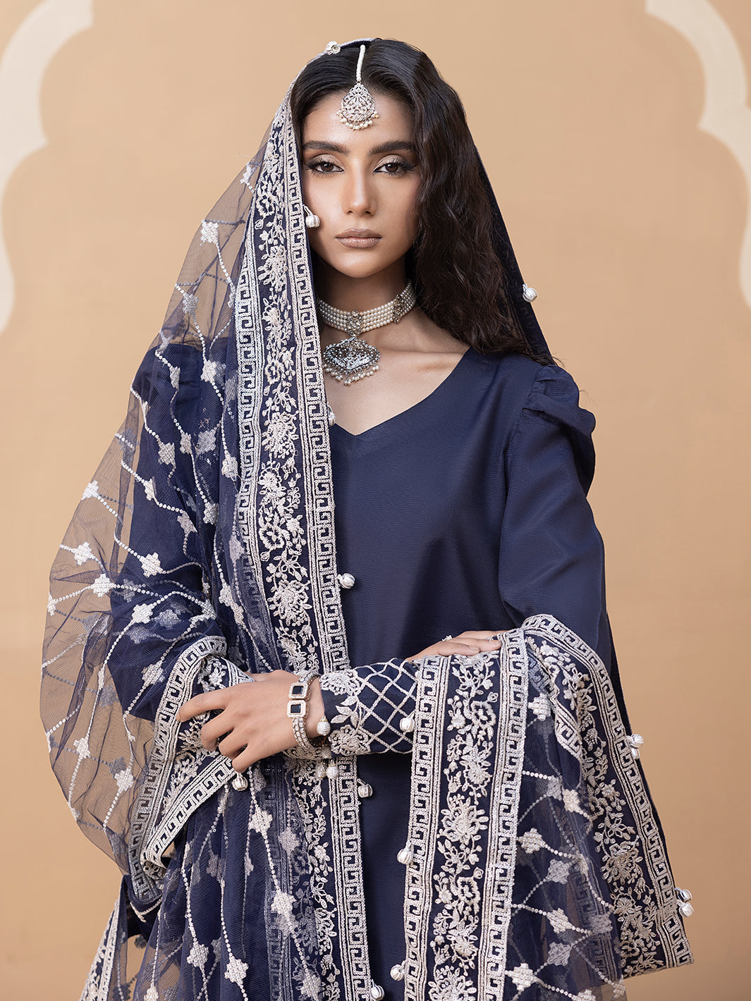 Hem Stitch | Raw Silk Edit 25 | Khayal by Hemstitch - Designer Dress - Type: Ladies Clothes - Available at Libayah - 100% Original