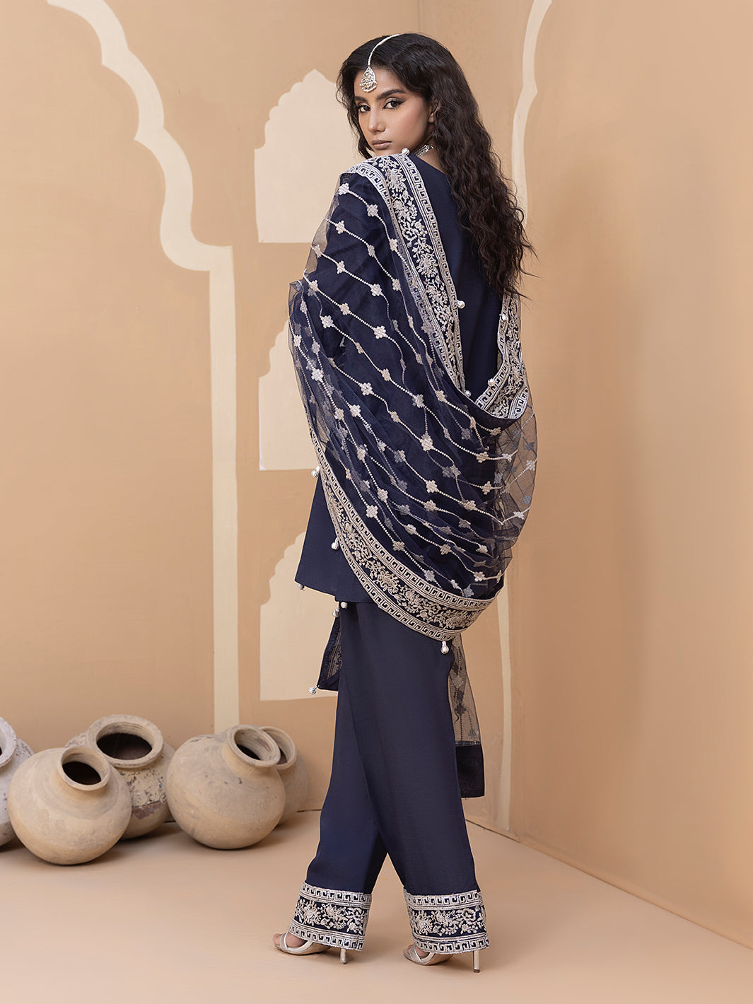 Hem Stitch | Raw Silk Edit 25 | Khayal by Hemstitch - Designer Dress - Type: Ladies Clothes - Available at Libayah - 100% Original