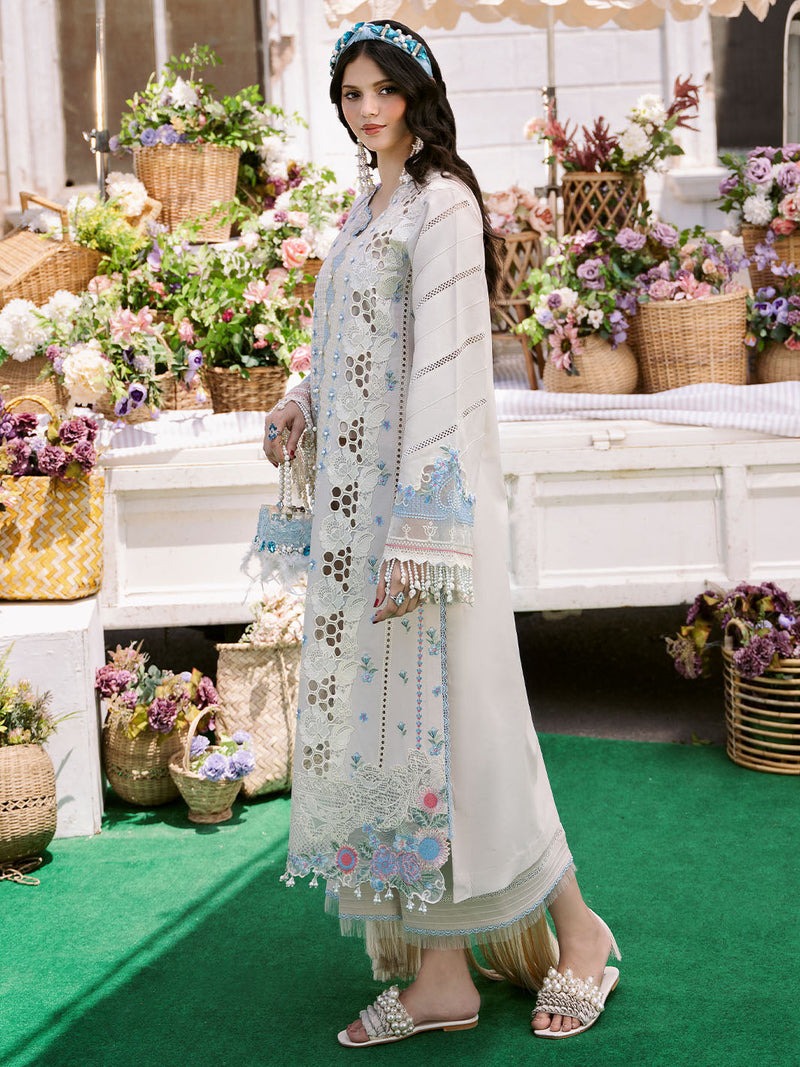 Bin Ilyas | Clara Embroidered Lawn 24 | 213 - B by Bin Ilyas - Designer Dress - Type: Ladies Clothes - Available at Libayah - 100% Original