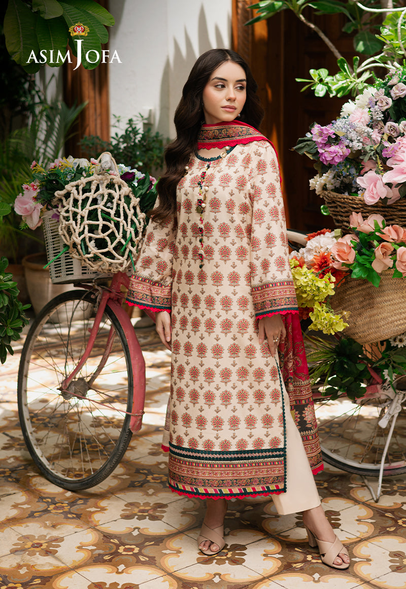 Asim Jofa | Prints Drop 2 | AJUUB-39 by Asim Jofa - Designer Dress - Type: Ladies Clothes - Available at Libayah - 100% Original