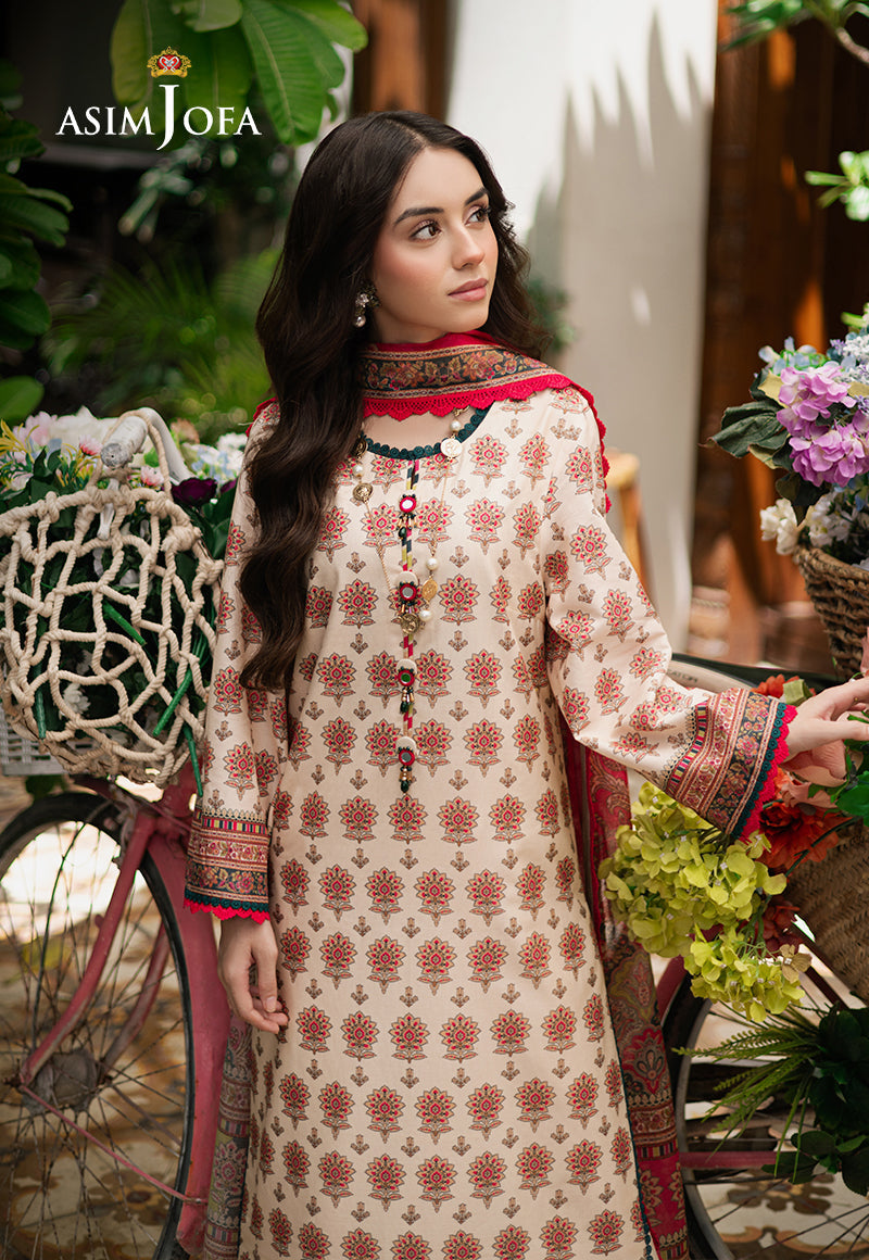 Asim Jofa | Prints Drop 2 | AJUUB-39 by Asim Jofa - Designer Dress - Type: Ladies Clothes - Available at Libayah - 100% Original