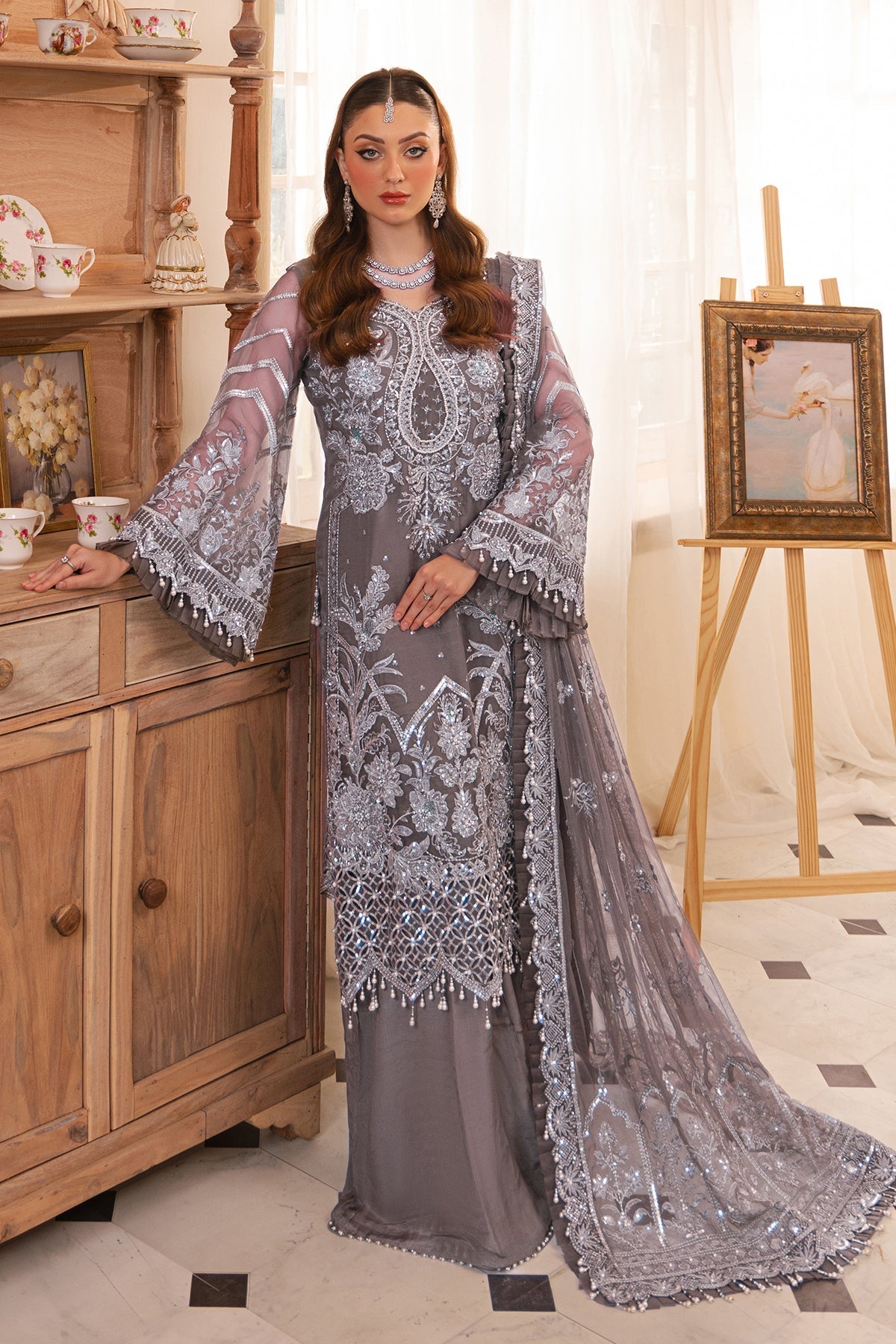 Raeesa Premium | Ada Premium Collection | HU - 45 Mara by Raeesa Premium - Designer Dress - Type: Ladies Clothes - Available at Libayah - 100% Original