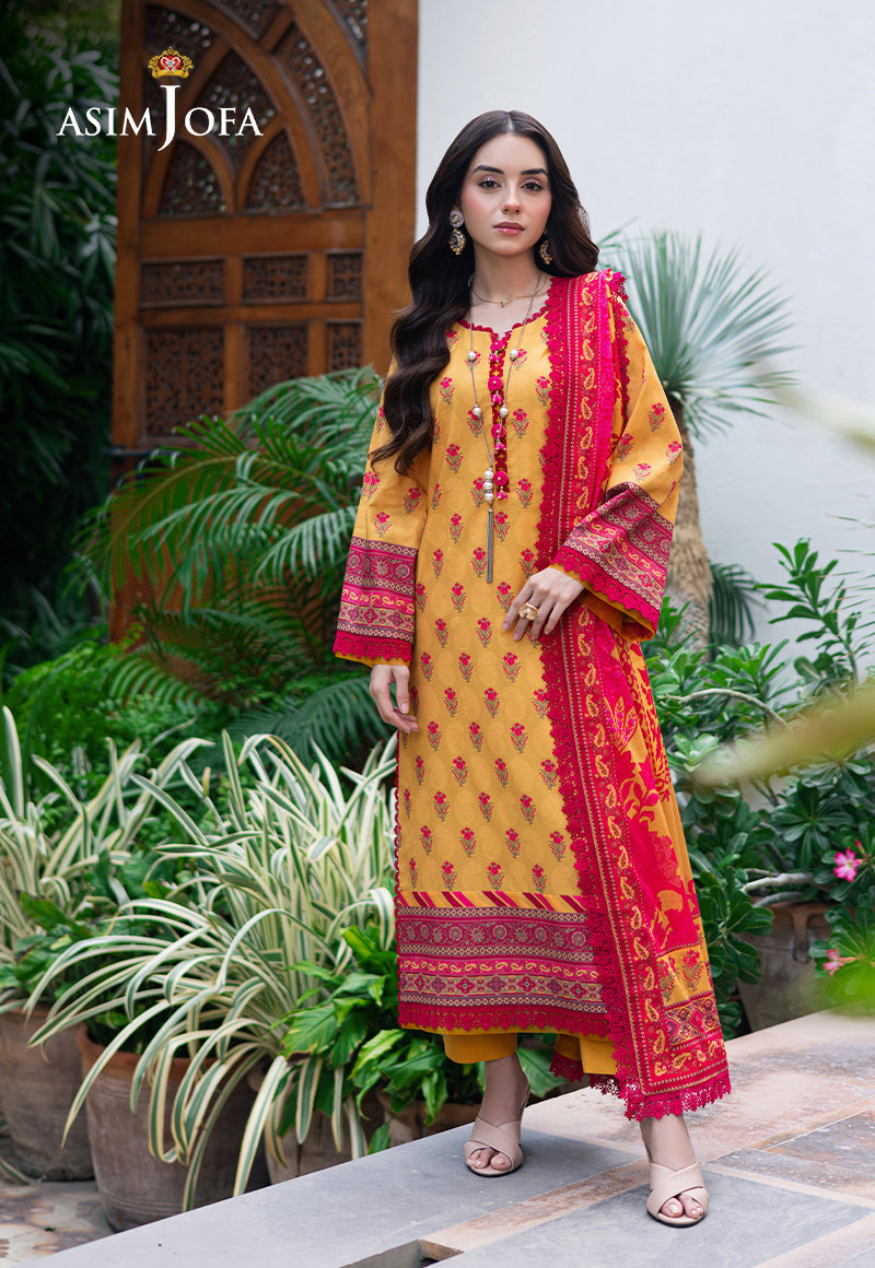 Asim Jofa | Prints Drop 2 | AJUUB-36 by Asim Jofa - Designer Dress - Type: Ladies Clothes - Available at Libayah - 100% Original