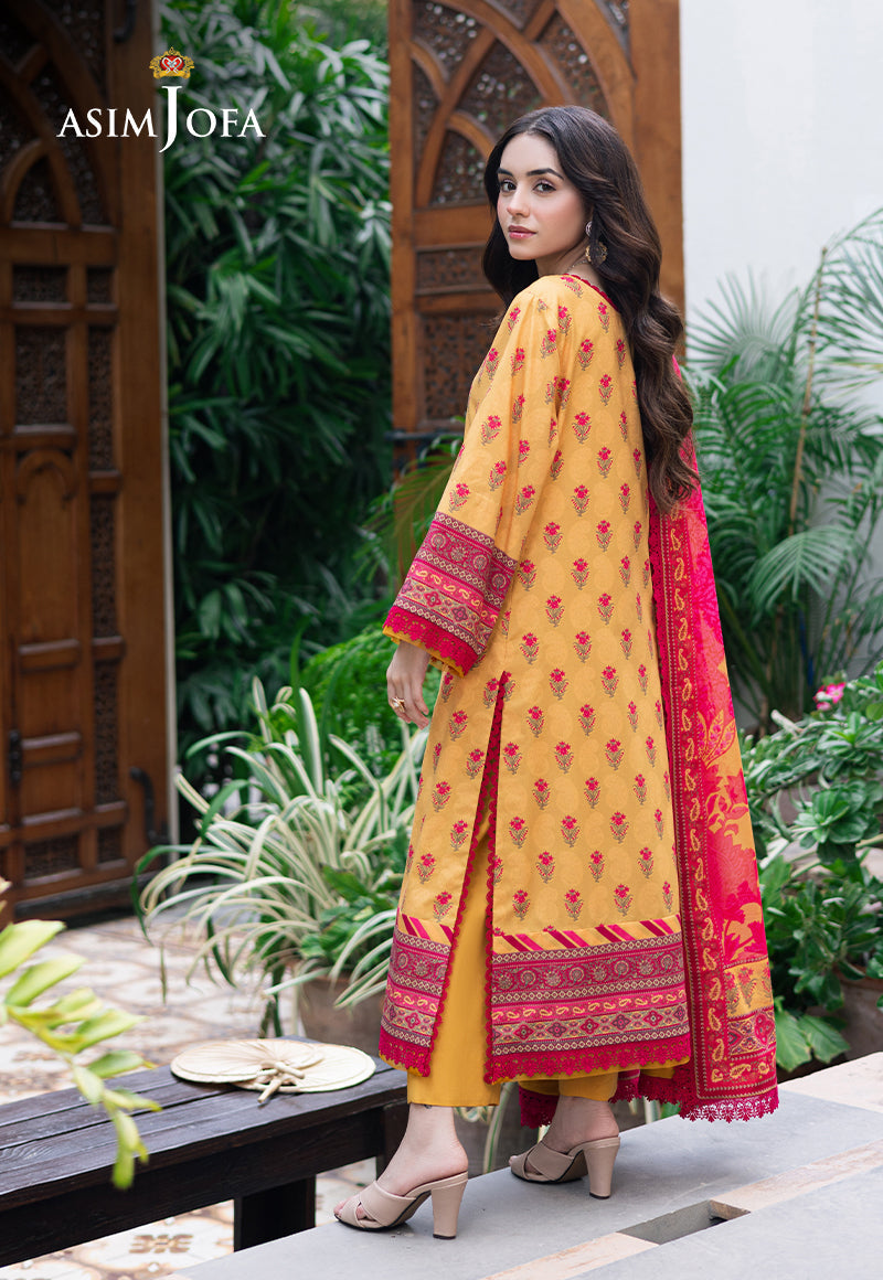 Asim Jofa | Prints Drop 2 | AJUUB-36 by Asim Jofa - Designer Dress - Type: Ladies Clothes - Available at Libayah - 100% Original