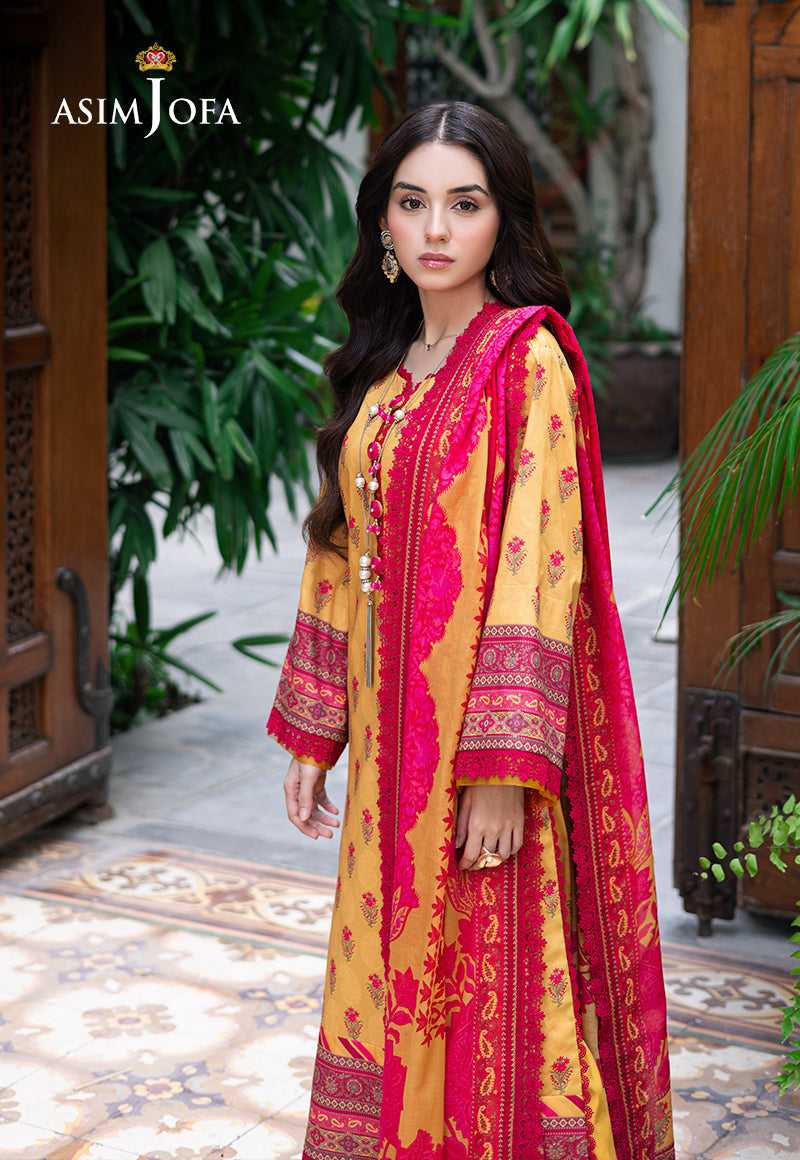 Asim Jofa | Prints Drop 2 | AJUUB-36 by Asim Jofa - Designer Dress - Type: Ladies Clothes - Available at Libayah - 100% Original