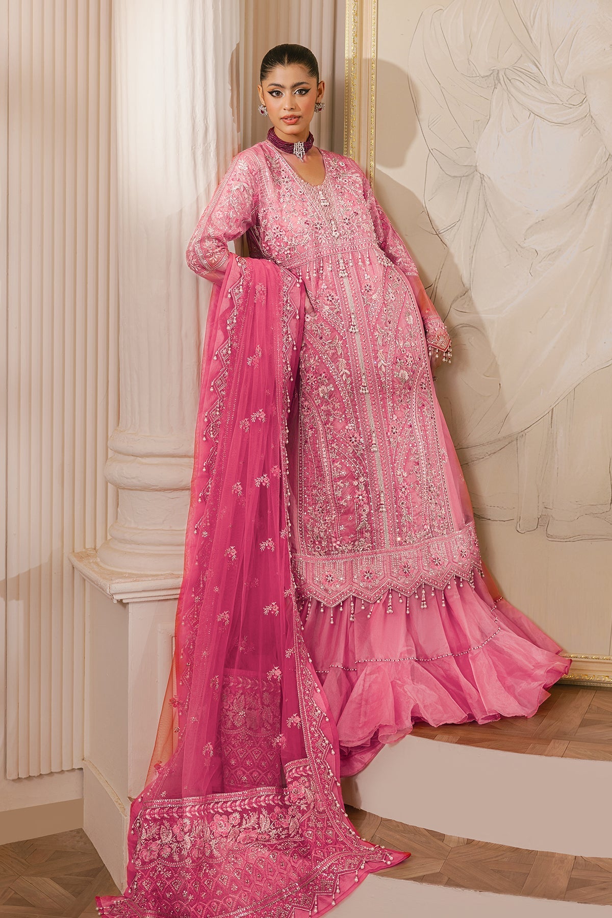 Raeesa Premium | Ada Premium Collection | HU - 44 Rosella by Raeesa Premium - Designer Dress - Type: Ladies Clothes - Available at Libayah - 100% Original