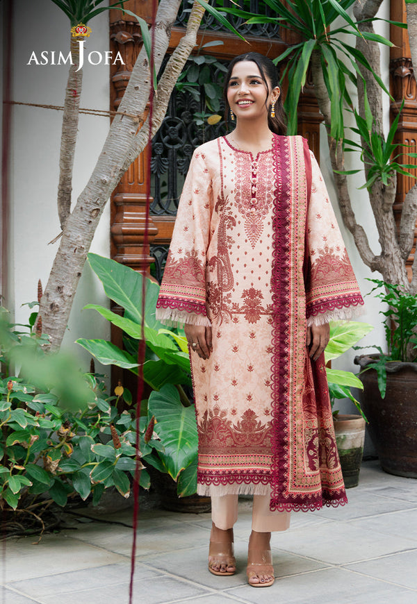 Asim Jofa | Prints Drop 2 | AJUUB-22 by Asim Jofa - Designer Dress - Type: Ladies Clothes - Available at Libayah - 100% Original