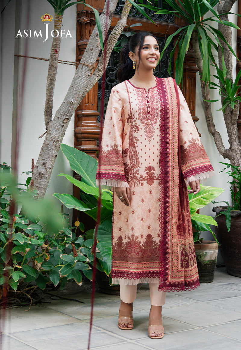 Asim Jofa | Prints Drop 2 | AJUUB-22 by Asim Jofa - Designer Dress - Type: Ladies Clothes - Available at Libayah - 100% Original