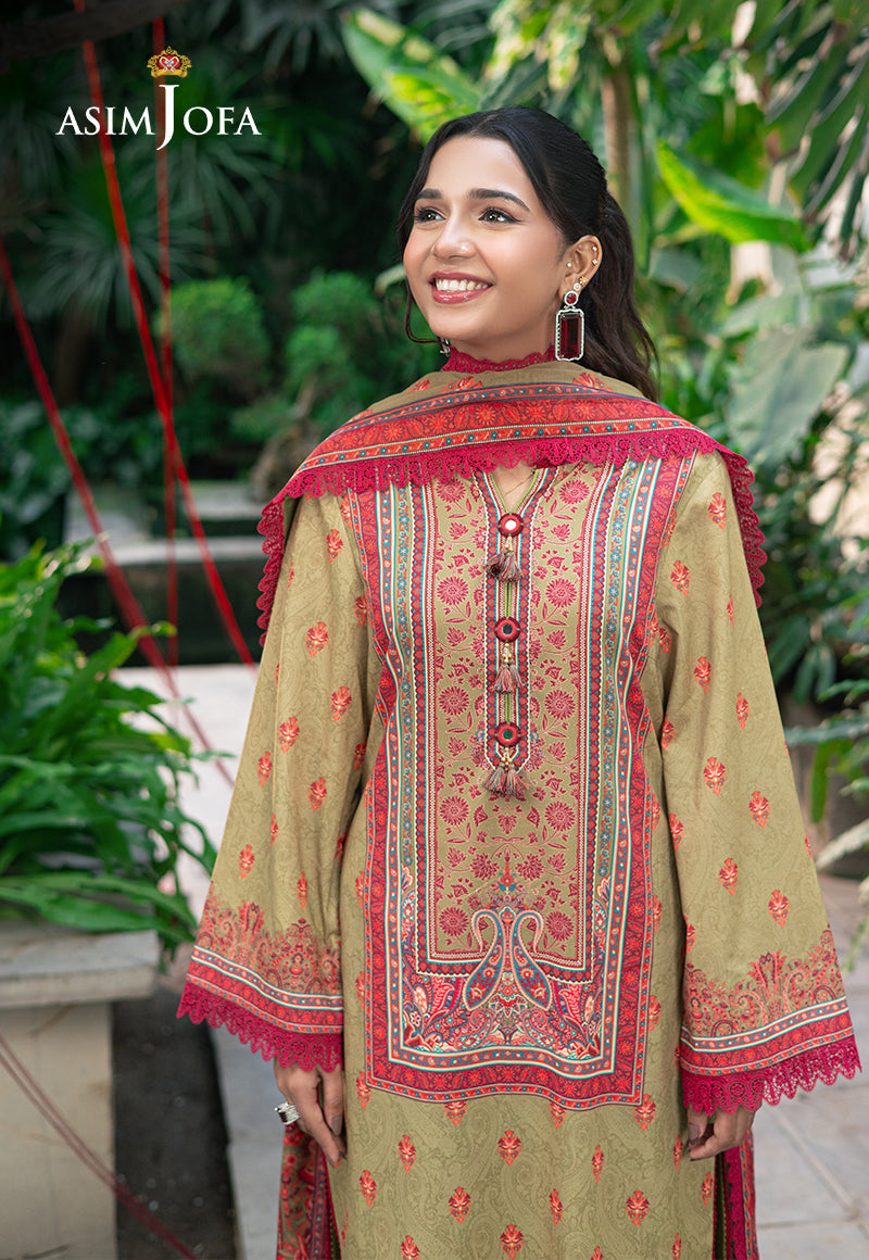 Asim Jofa | Prints Drop 2 | AJUUB-28 by Asim Jofa - Designer Dress - Type: Ladies Clothes - Available at Libayah - 100% Original