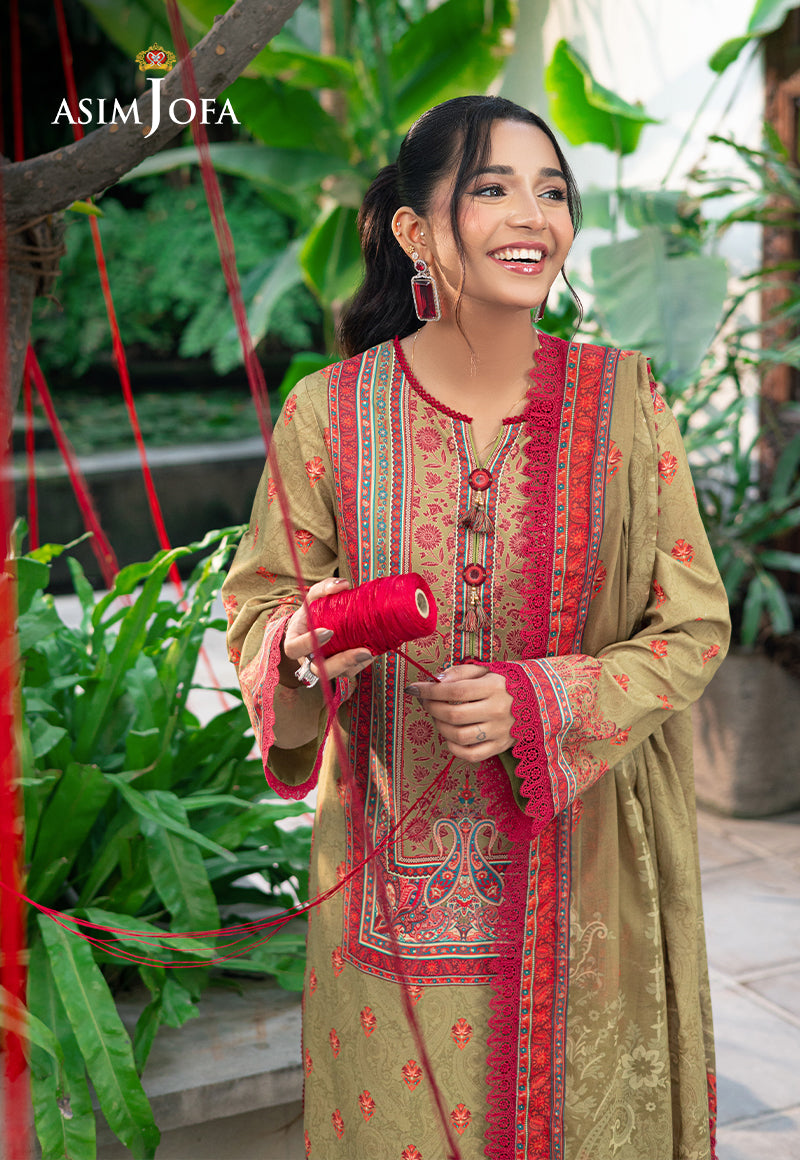 Asim Jofa | Prints Drop 2 | AJUUB-28 by Asim Jofa - Designer Dress - Type: Ladies Clothes - Available at Libayah - 100% Original
