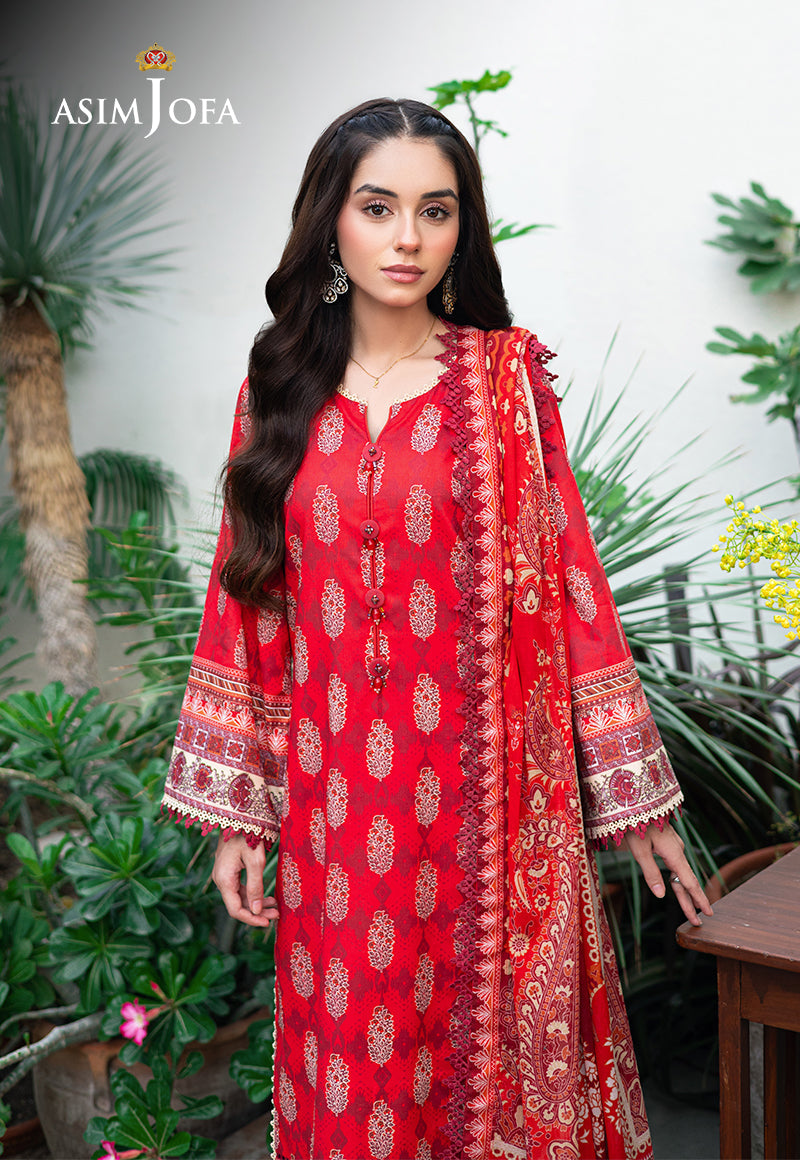 Asim Jofa | Prints Drop 2 | AJUUB-35 by Asim Jofa - Designer Dress - Type: Ladies Clothes - Available at Libayah - 100% Original