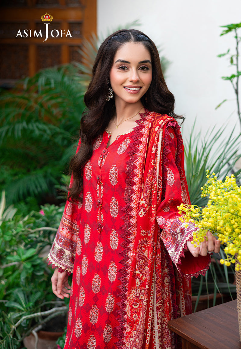 Asim Jofa | Prints Drop 2 | AJUUB-35 by Asim Jofa - Designer Dress - Type: Ladies Clothes - Available at Libayah - 100% Original