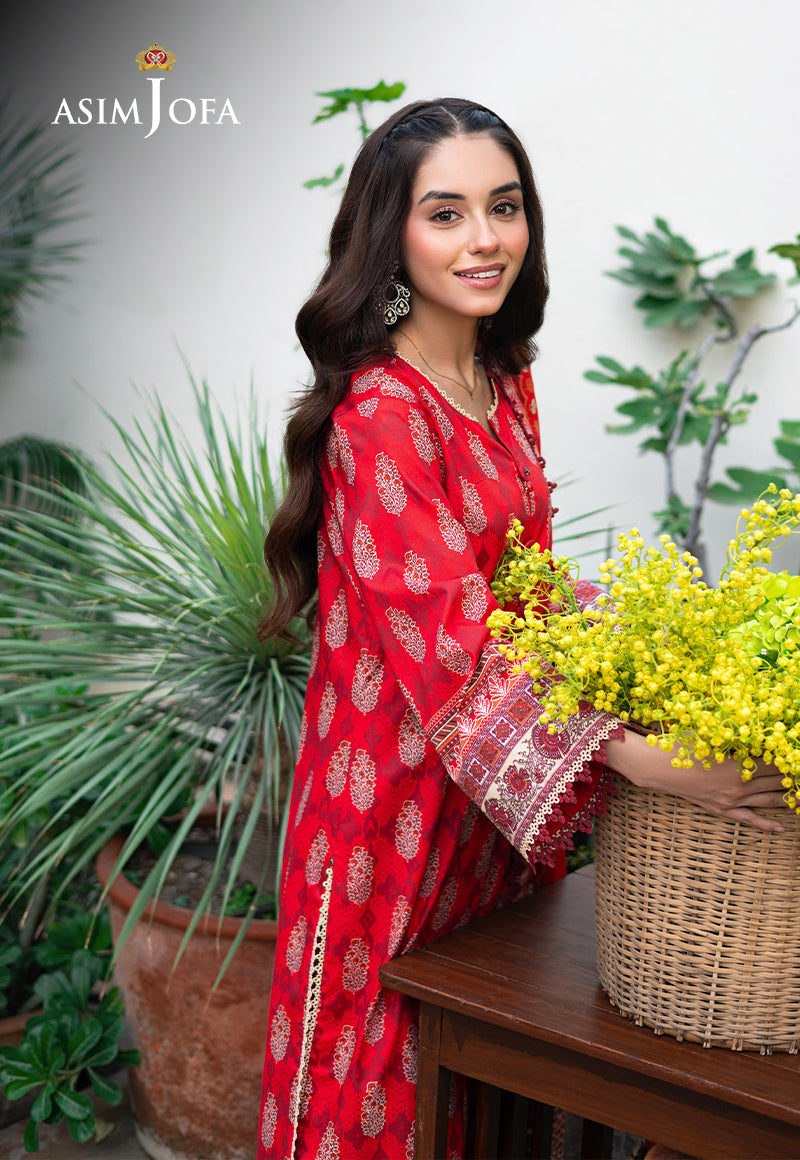 Asim Jofa | Prints Drop 2 | AJUUB-35 by Asim Jofa - Designer Dress - Type: Ladies Clothes - Available at Libayah - 100% Original