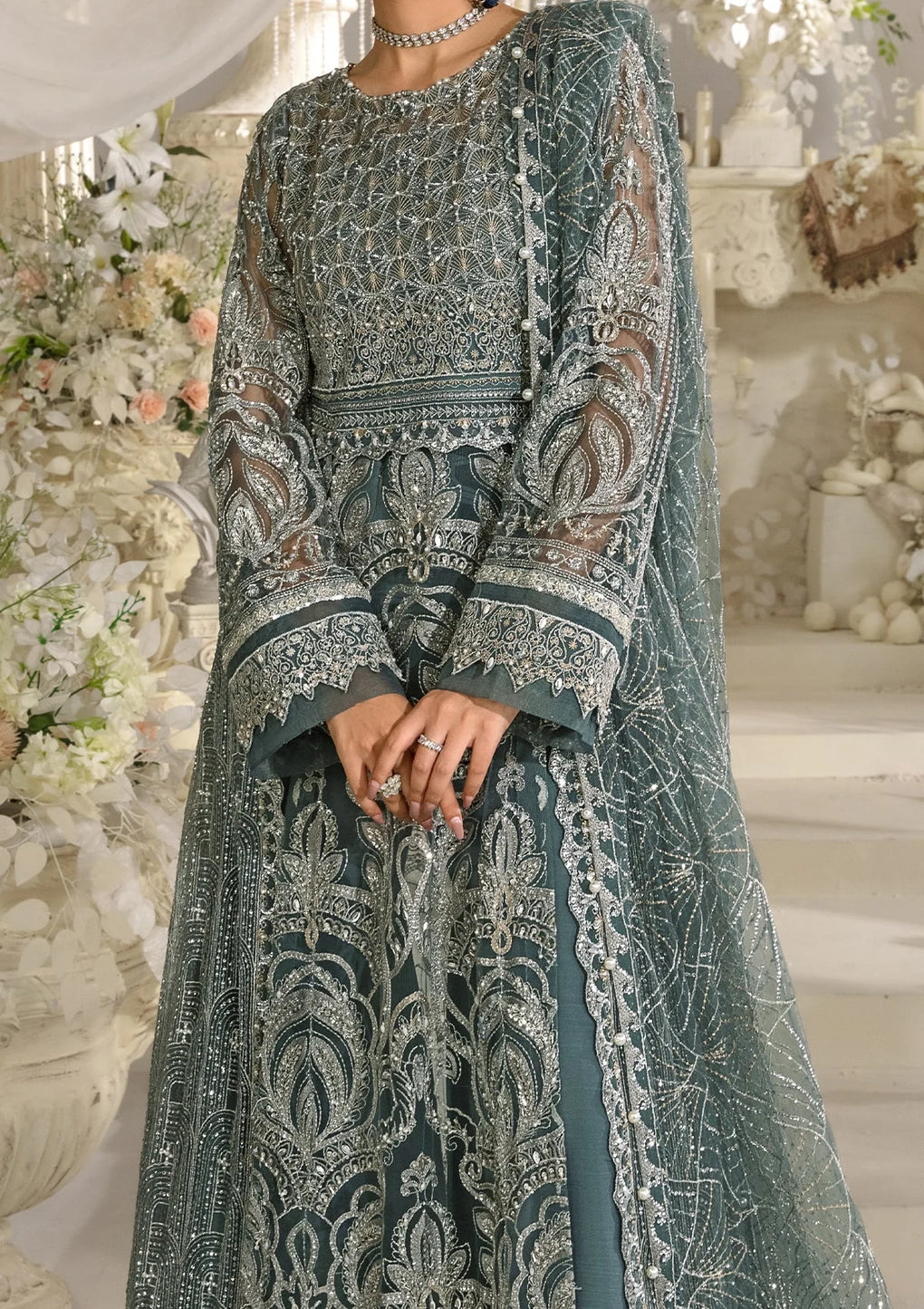 Elaf Premium | Evara Formals 24 | EFE-08 NIRVANA by Elaf Premium - Designer Dress - Type: The Formal Exhibit - Available at Libayah - 100% Original