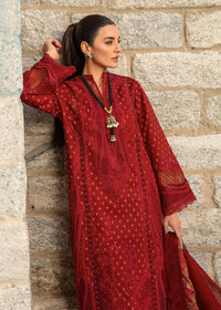 Crimson | Lawn 2024 | Dancing Paisleys - Ruby by Crimson - Designer Dress - Type: Ladies Clothes - Available at Libayah - 100% Original