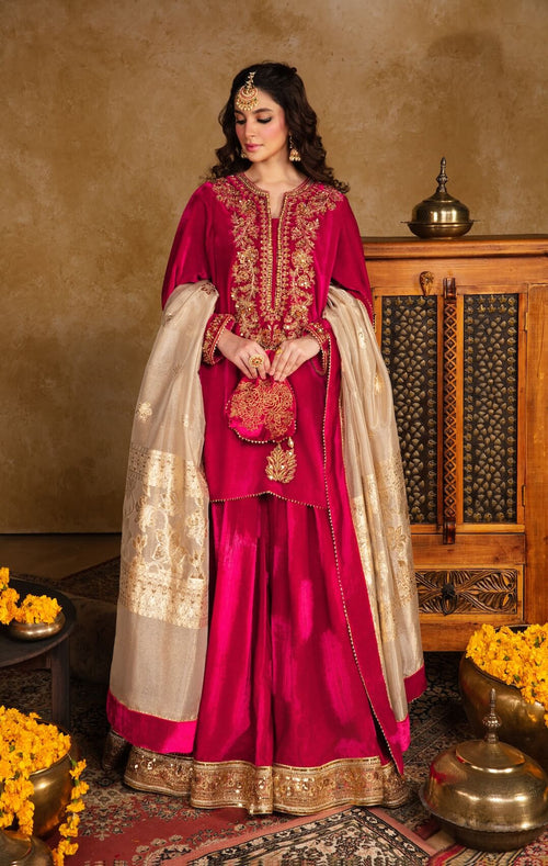 Maya | Raazi Velvet 24 | KASTURI by Maya - Designer Dress - Type: Ladies Clothes - Available at Libayah - 100% Original