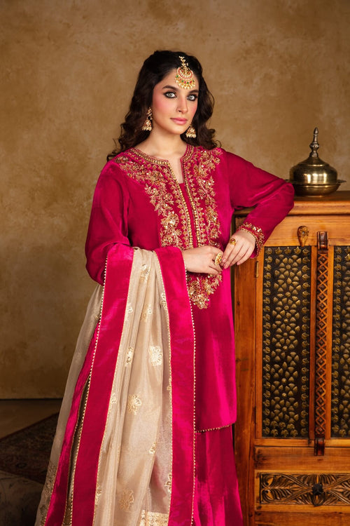 Maya | Raazi Velvet 24 | KASTURI by Maya - Designer Dress - Type: Ladies Clothes - Available at Libayah - 100% Original