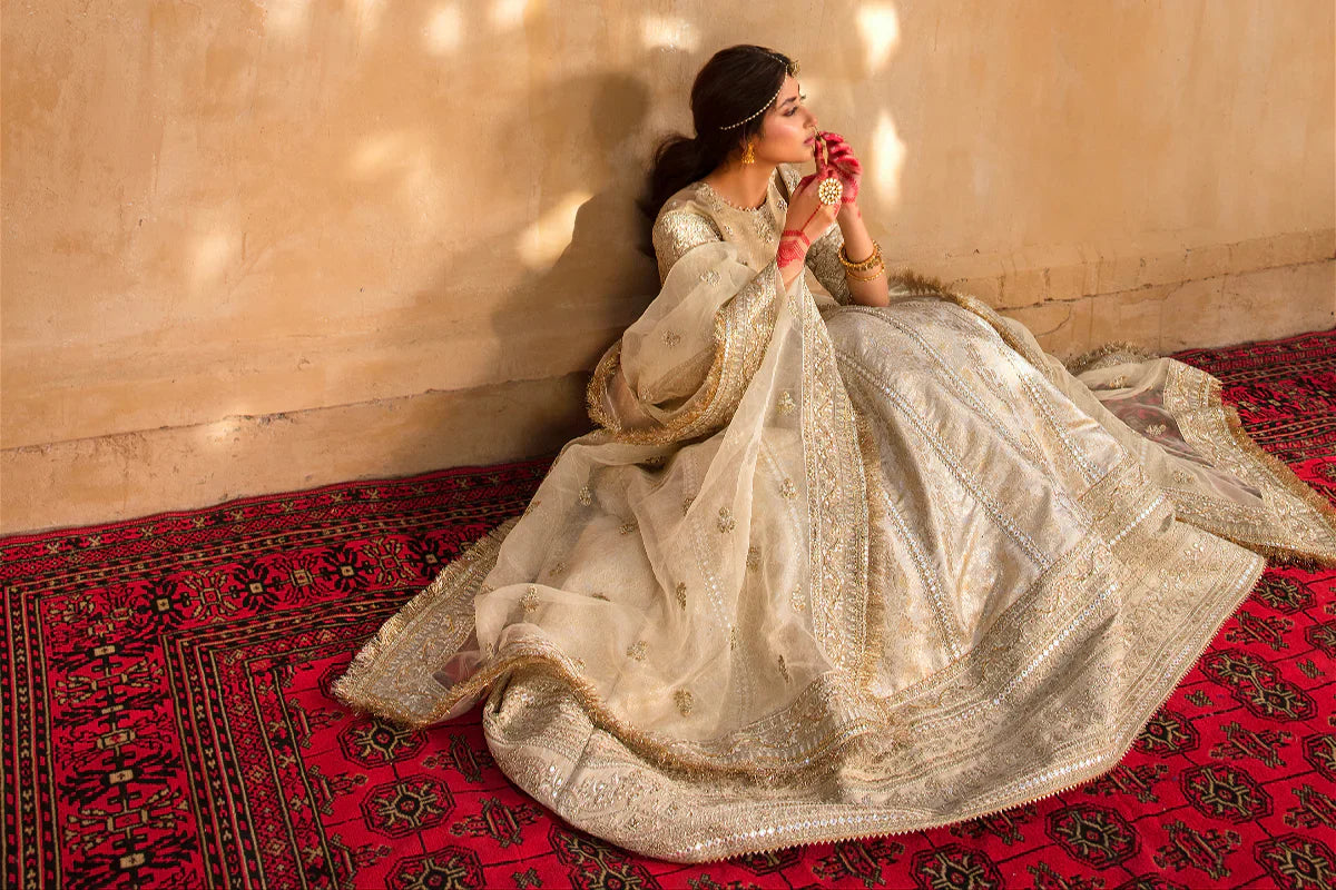 Qalamkar | Best of Luxuy Formals | KF-04 AFSANAH by Qalamkar - Designer Dress - Type: Ladies Clothes - Available at Libayah - 100% Original
