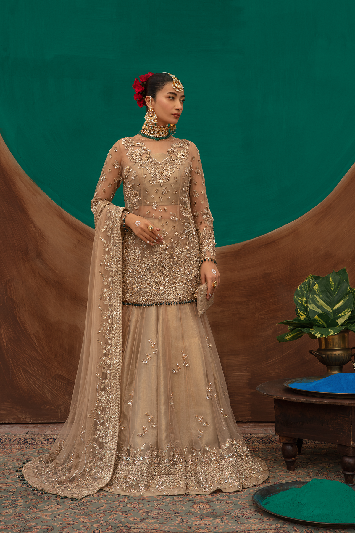 Ayesha and Usman | Arzoo Bridals | MEHRMA by Ayesha and Usman - Designer Dress - Type: Ladies Clothes - Available at Libayah - 100% Original