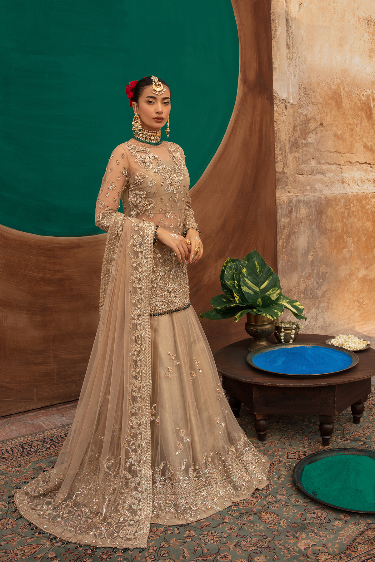 Ayesha and Usman | Arzoo Bridals | MEHRMA by Ayesha and Usman - Designer Dress - Type: Ladies Clothes - Available at Libayah - 100% Original