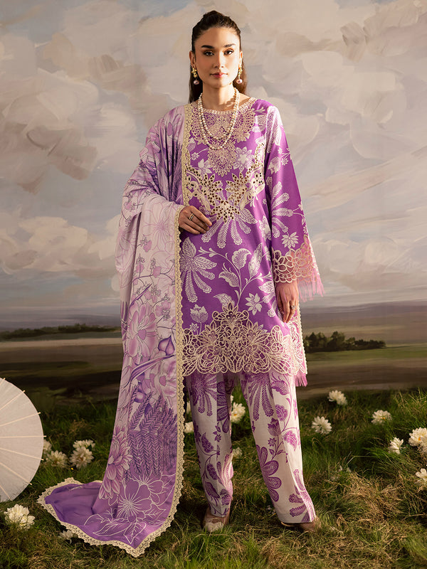 Mahnur | Kaia Slub Linen 25 | K - 10 | 3 PC LINEN by Mahnur - Designer Dress  - Type : Ladies Clothes - Available at Libayah - 100% Original 