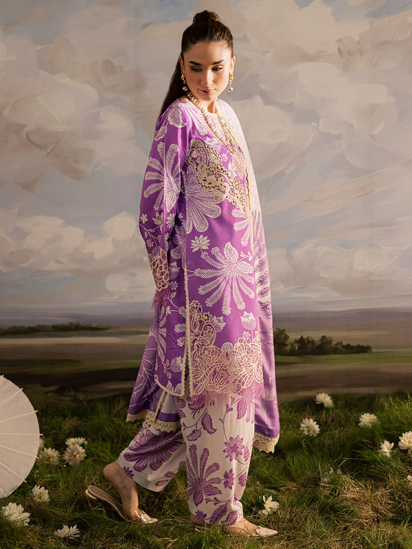 Mahnur | Kaia Slub Linen 25 | K - 10 | 3 PC LINEN by Mahnur - Designer Dress  - Type : Ladies Clothes - Available at Libayah - 100% Original 