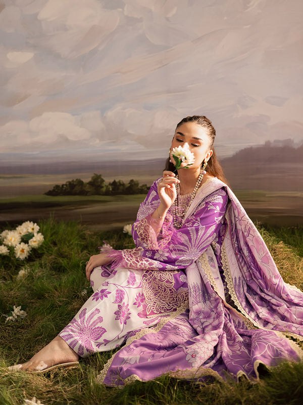 Mahnur | Kaia Slub Linen 25 | K - 10 | 3 PC LINEN by Mahnur - Designer Dress  - Type : Ladies Clothes - Available at Libayah - 100% Original 