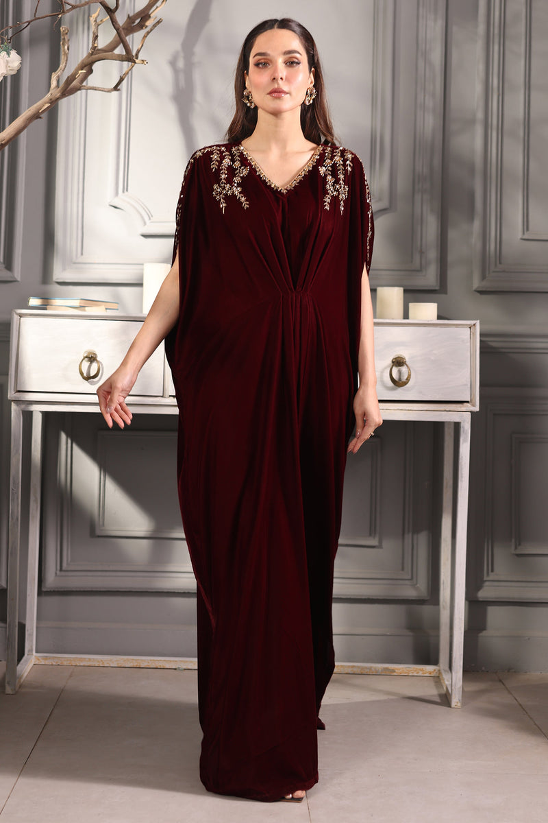 Hana | Mavi Velvets | Majestic Muse by Hana - Designer Dress - Type: Ladies Clothes - Available at Libayah - 100% Original