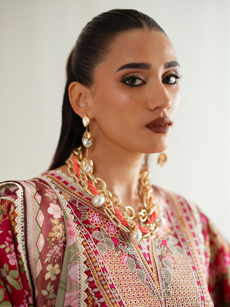 Bin Ilyas | Eres Bonita Viscose 25 | 1107-B by Bin Ilyas - Designer Dress  - Type : Ladies Clothes - Available at Libayah - 100% Original 