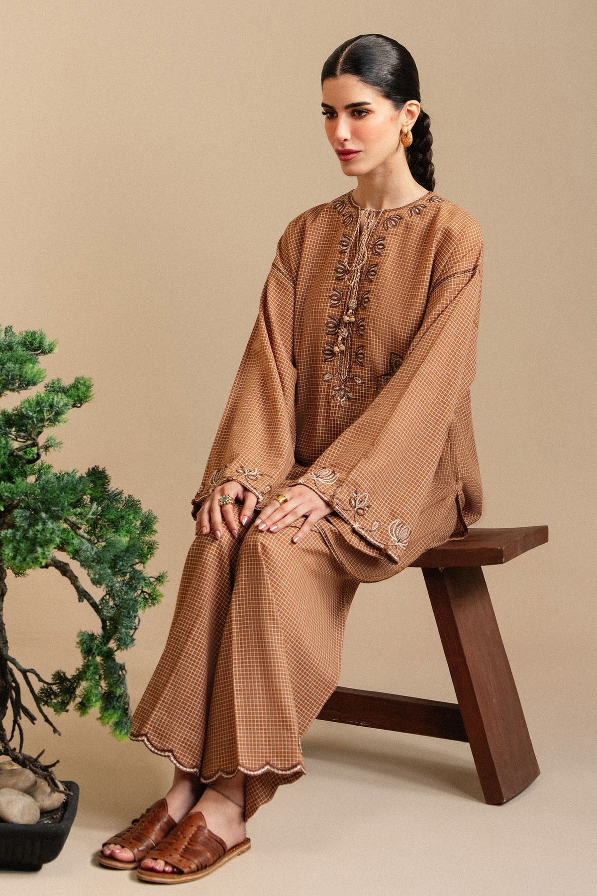 Elan | Winter Basics 25 | ANIA (ERW-21572) by Elan - Designer Dress  - Type : Ladies Clothes - Available at Libayah - 100% Original 