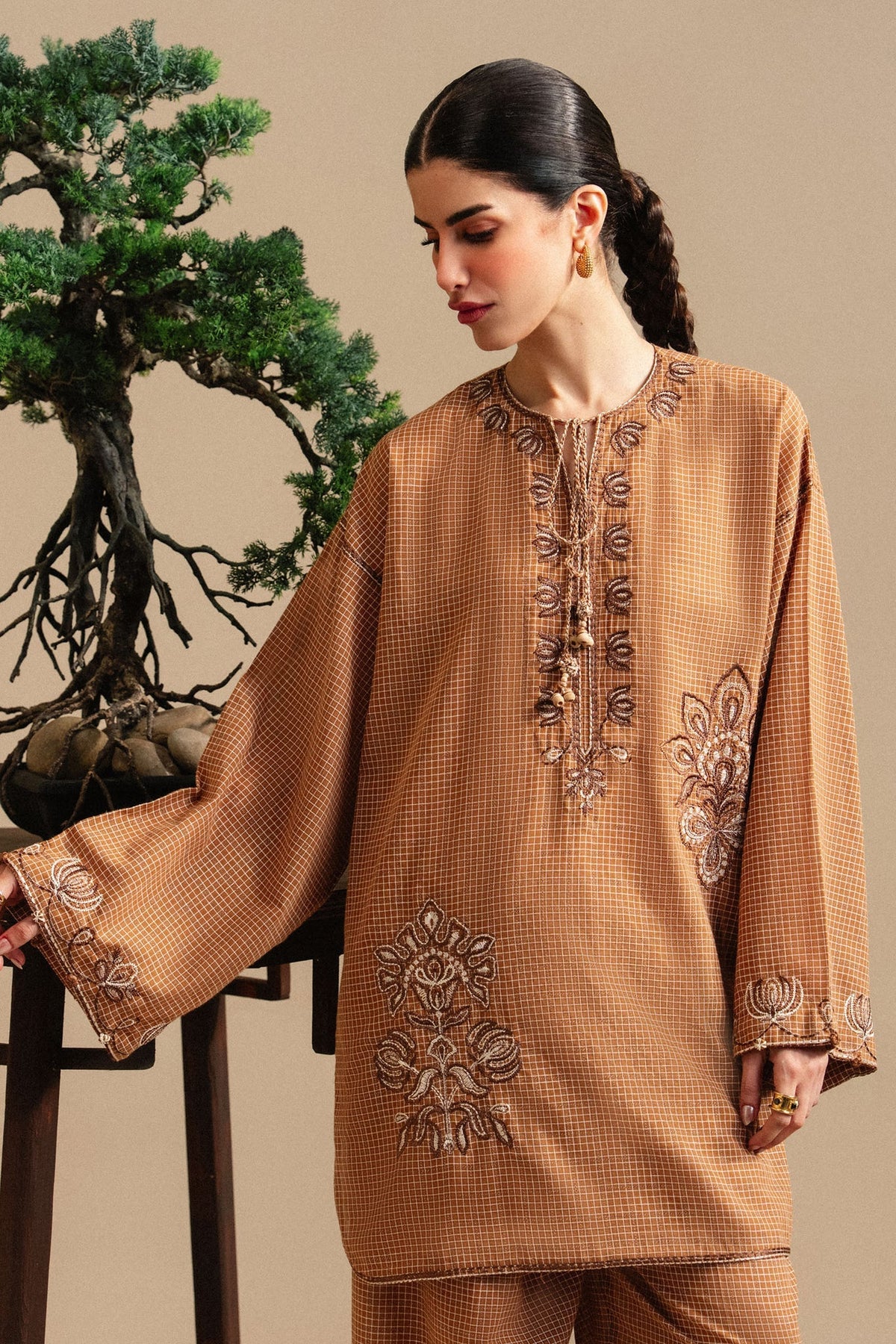 Elan | Winter Basics 25 | ANIA (ERW-21572) by Elan - Designer Dress  - Type : Ladies Clothes - Available at Libayah - 100% Original 
