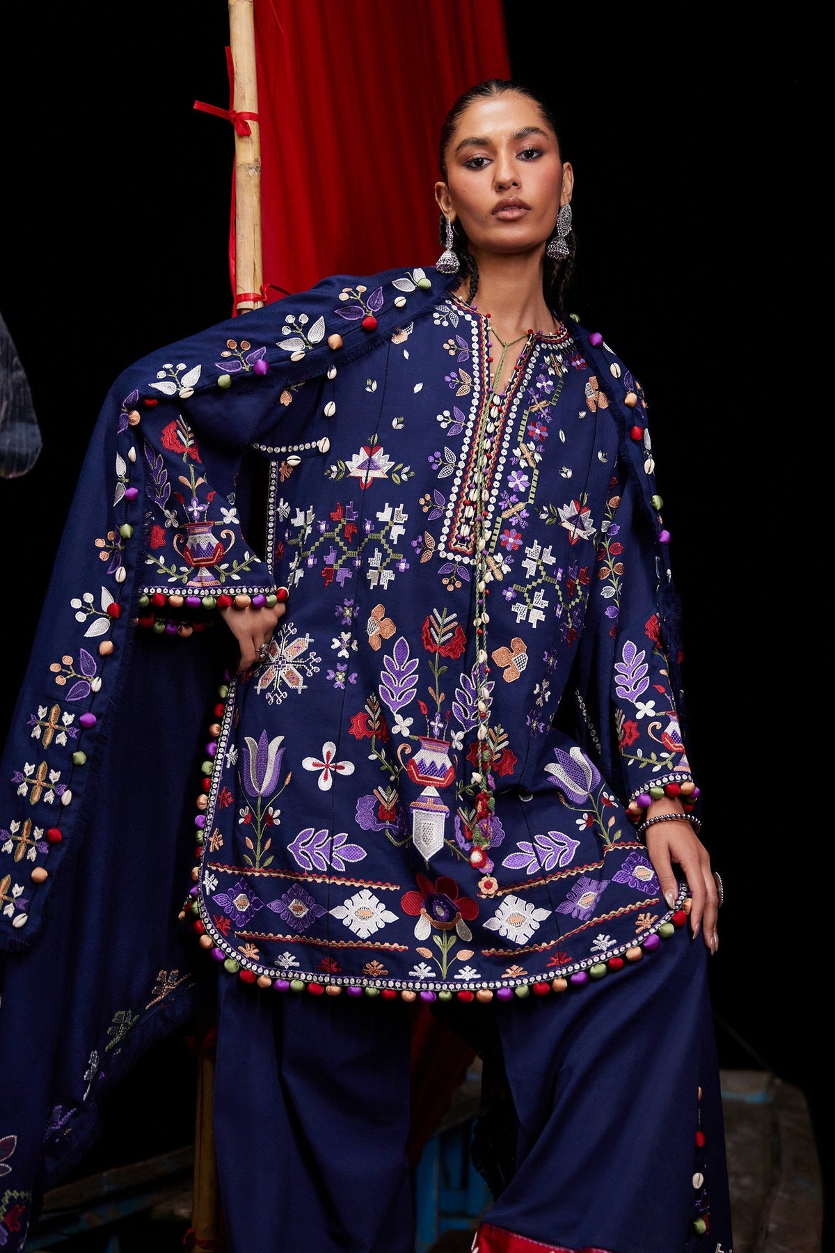 Zaha | Winter 25 | ZAREEN (ZW25-04) by Zaha - Designer Dress  - Type : Ladies Clothes - Available at Libayah - 100% Original 