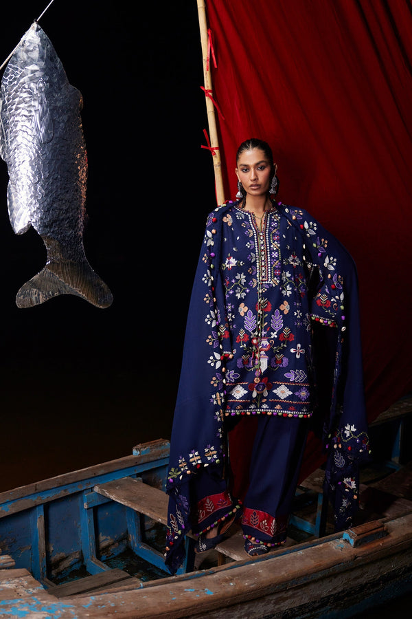 Zaha | Winter 25 | ZAREEN (ZW25-04) by Zaha - Designer Dress  - Type : Ladies Clothes - Available at Libayah - 100% Original 
