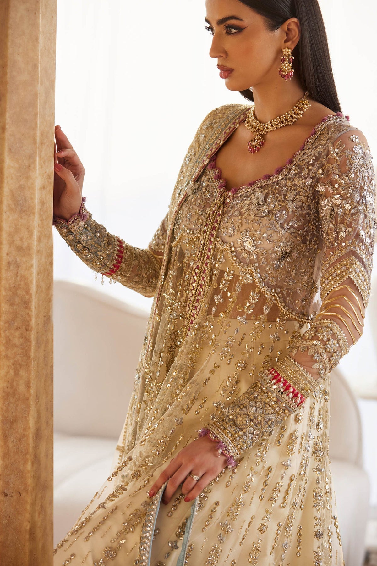 Zaha | Gossamer 25 | ZAR-E MAHR (ZC25-06) by Zaha - Designer Dress  - Type : Ladies Clothes - Available at Libayah - 100% Original 