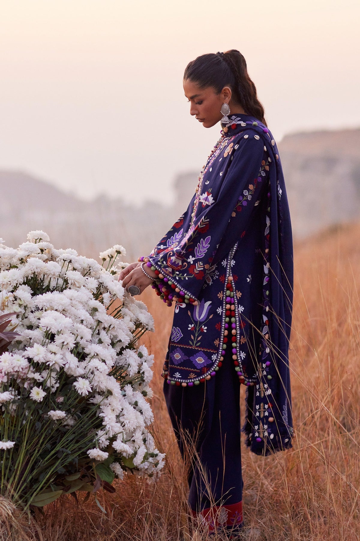 Zaha | Winter 25 | ZAREEN (ZW25-04) by Zaha - Designer Dress  - Type : Ladies Clothes - Available at Libayah - 100% Original 