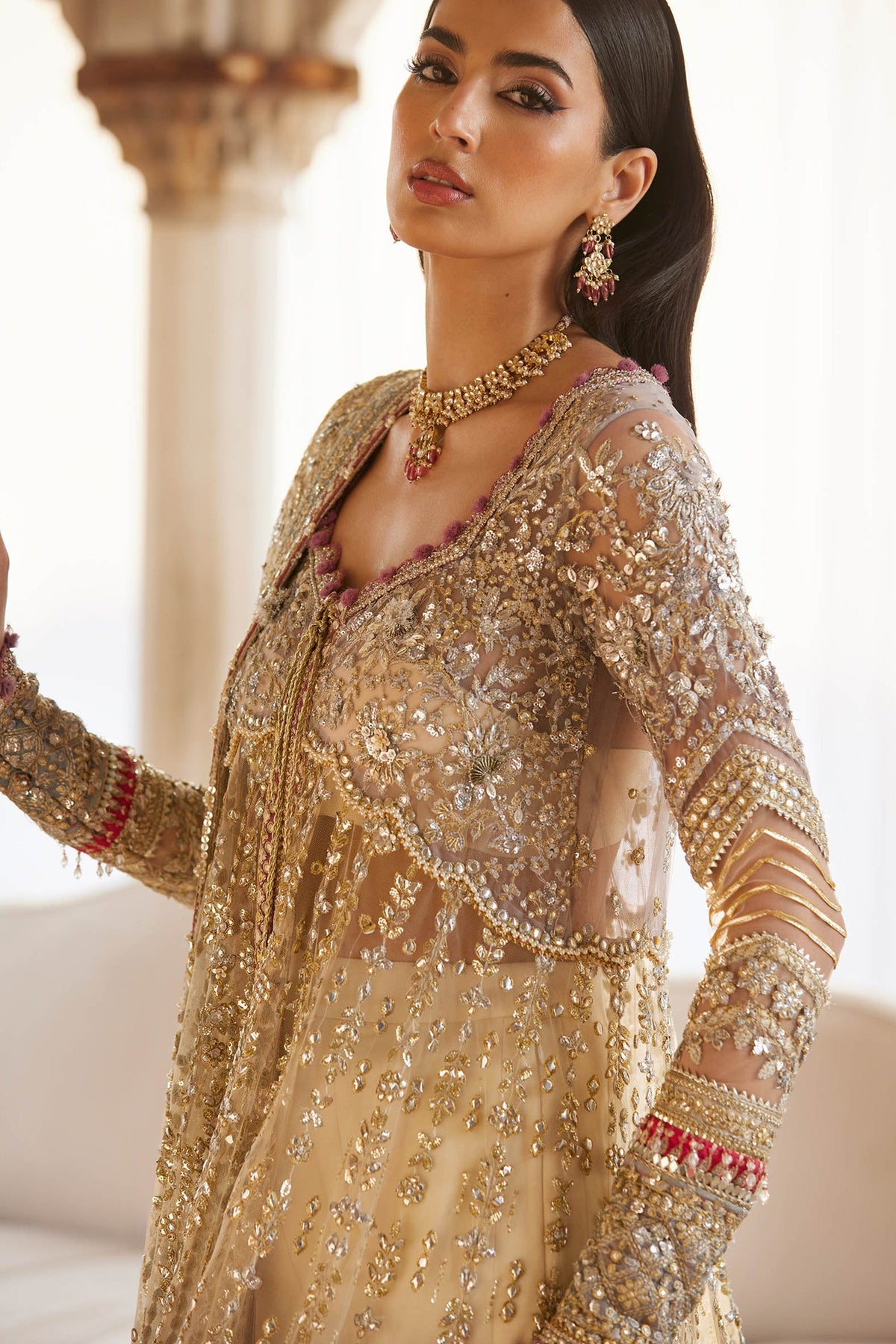 Zaha | Gossamer 25 | ZAR-E MAHR (ZC25-06) by Zaha - Designer Dress  - Type : Ladies Clothes - Available at Libayah - 100% Original 